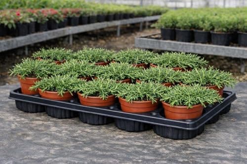 Pack 12 Plantas de Romero Rastrero en Maceta 11 cm